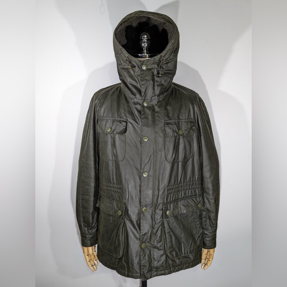 Barbour Brindle Classic Tartan waxed jacket - Men’s Medium